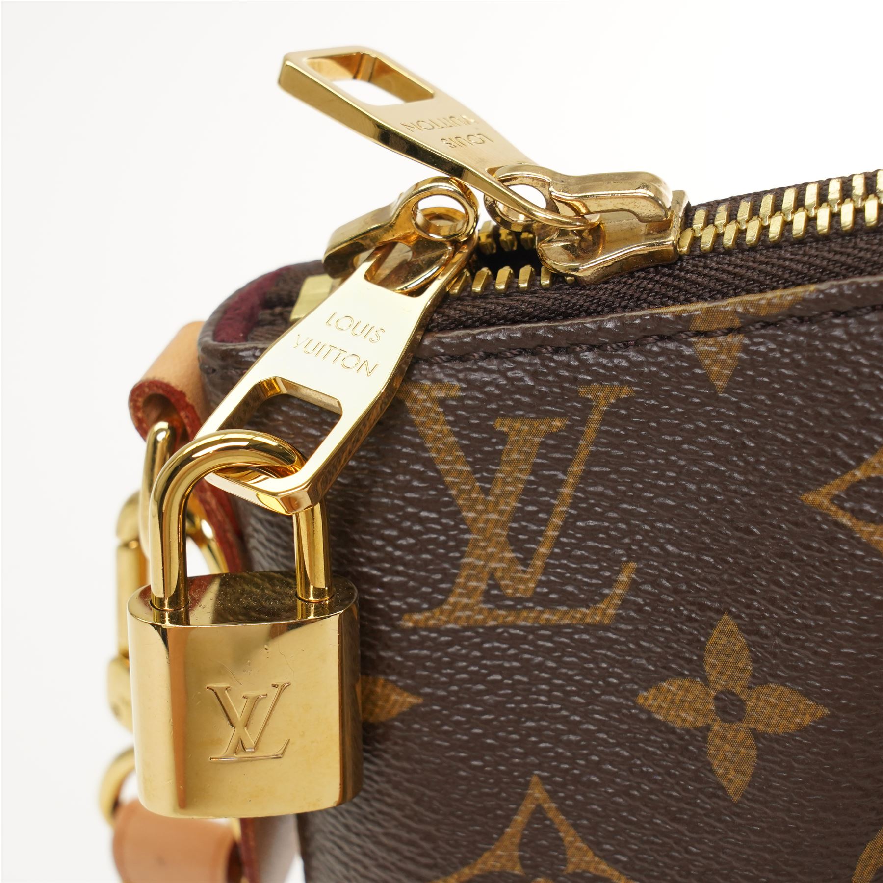 Louis Vuitton - ‘Estrela’ MM NM Tote Bag, circa 2015, in signature monogram coated canvas with natural Vachetta leather trim, with twin top handles and detachable shoulder or crossbody strap over expandable sides, the interior in burgundy suede with pocket divisions, base width 32cm, with original dust bag