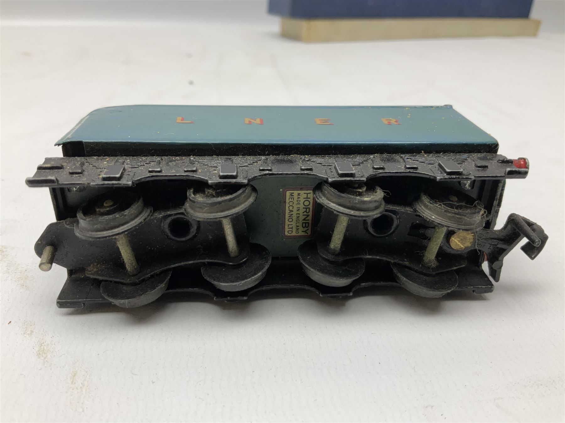 Tri-ang Hornby '00' gauge - Coronation Class 4-6-2 locomotive 'Coronation' No.6220 in LMS blue/silver livery with 'Alternative Names & Numbers' pack in box base with plain slip case; and Class 57XX 0-6-0 Pannier Tank locomotive No.8751; boxed; together with an incomplete and repainted Hornby Dublo Class A4 4-6-2 locomotive 'Golden Plover' No.4497 in associated box (3)