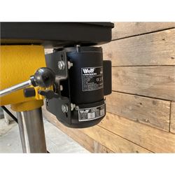 Wolf - bench mounted 9 speed pillar drill