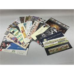 Queen Elizabeth II mint decimal stamps, mostly in presentation packs, face value of usable postage approximately 300 GBP