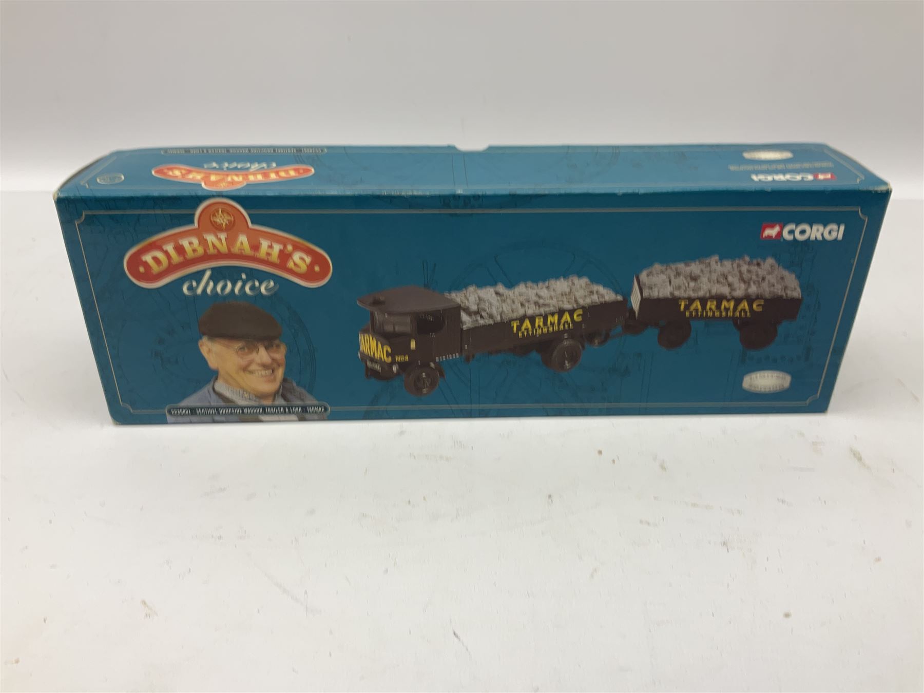 Five boxed Corgi die-cast models comprising ‘Dibnah’s Choice’ Sentinel Dropside wagon and Fowler B6 Crane Engine and Trailer, Albion Caledonian lorry, Texaco tanker and Wall’s AEC trailer