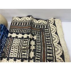 The Adaptable Hot Water Bottle & Bed Warmer made at Old Fulham Pottery, together with six vintage woodworking planes