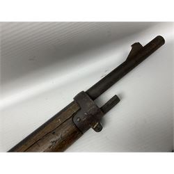 RFD ONLY AS NOT NITRO OR BLACK POWDER PROOFED - two late 19th century Martini Henry .303 carbines in poor condition for spares or repair, no visible numbers (2)