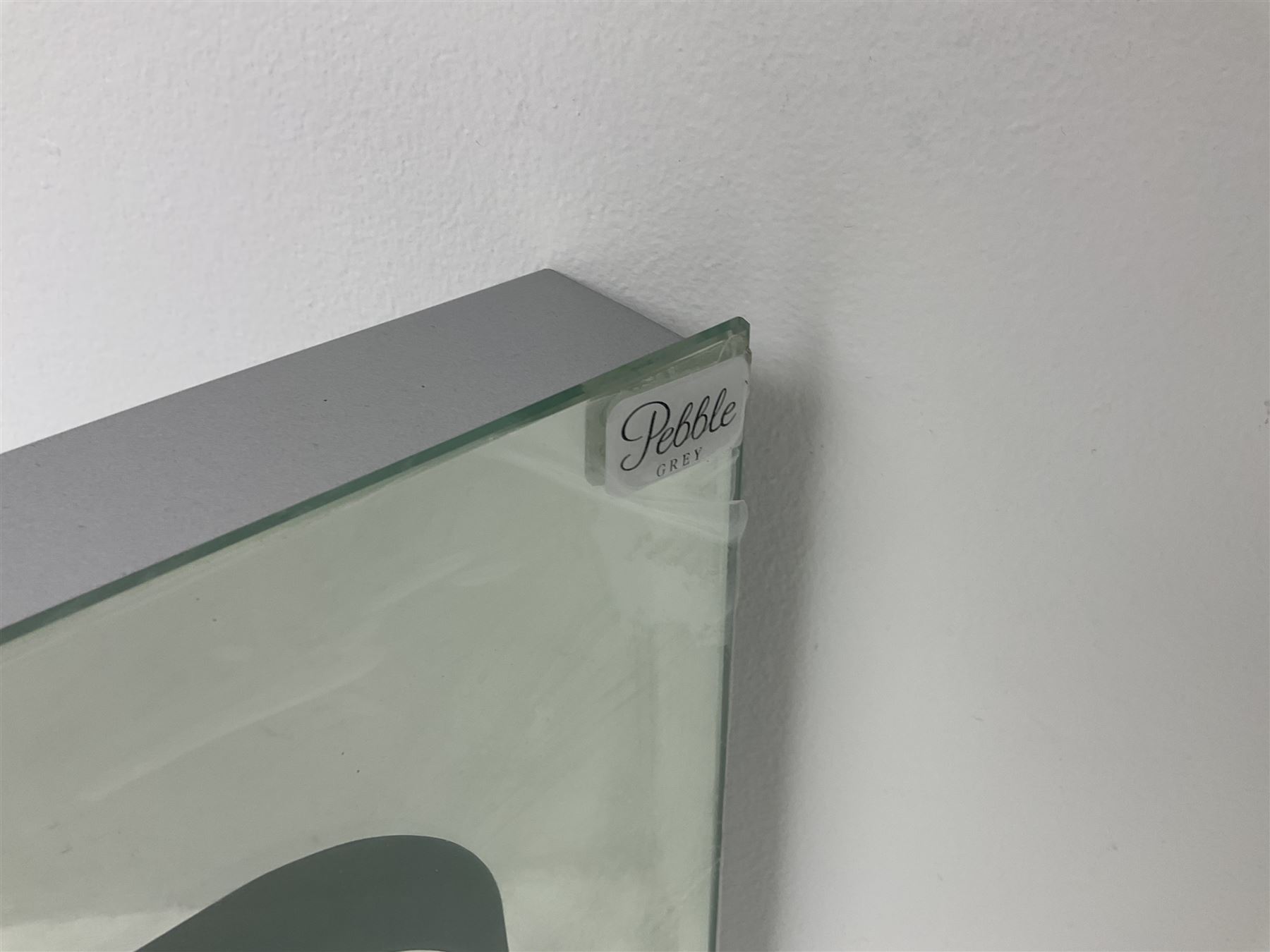 Pebble Grey 'Leila' LED illuminated bathroom mirror, brand new