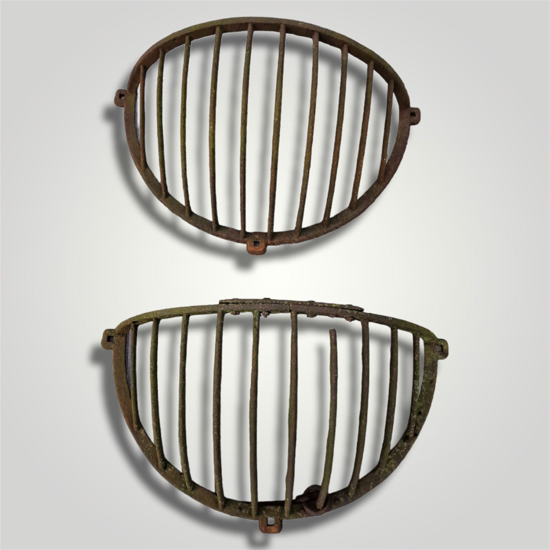 Pair of 19th Century large cast iron hay racks - THIS LOT IS TO BE COLLECTED BY APPOINTMENT FROM DUGGLEBY STORAGE, GREAT HILL, EASTFIELD, SCARBOROUGH, YO11 3TX