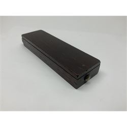 Brass sovereign scales and a part set of Georgian folding sovereign scales (one weight missing)