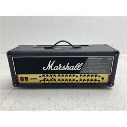 Marshall JVM 100 valve amplifier 410H, 375 watts, 230 volts L74cm; English made Marshall 1936 Vintage 2 x 12