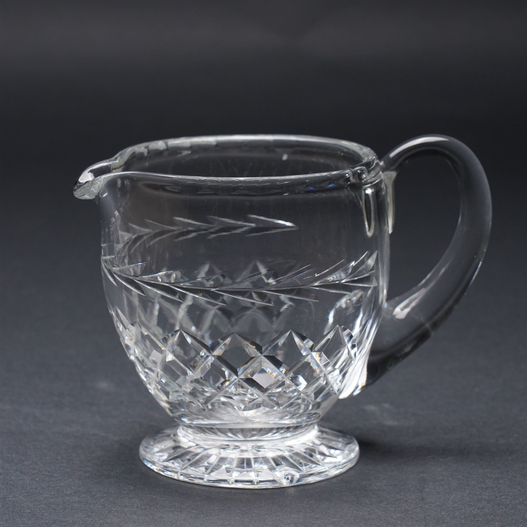 Collection of Stuart 'Ludlow' and 'Carlingford' pattern table glass including claret and hock glasses, tumblers, sherry glasses, etc together with a hobnail cut decanter etc