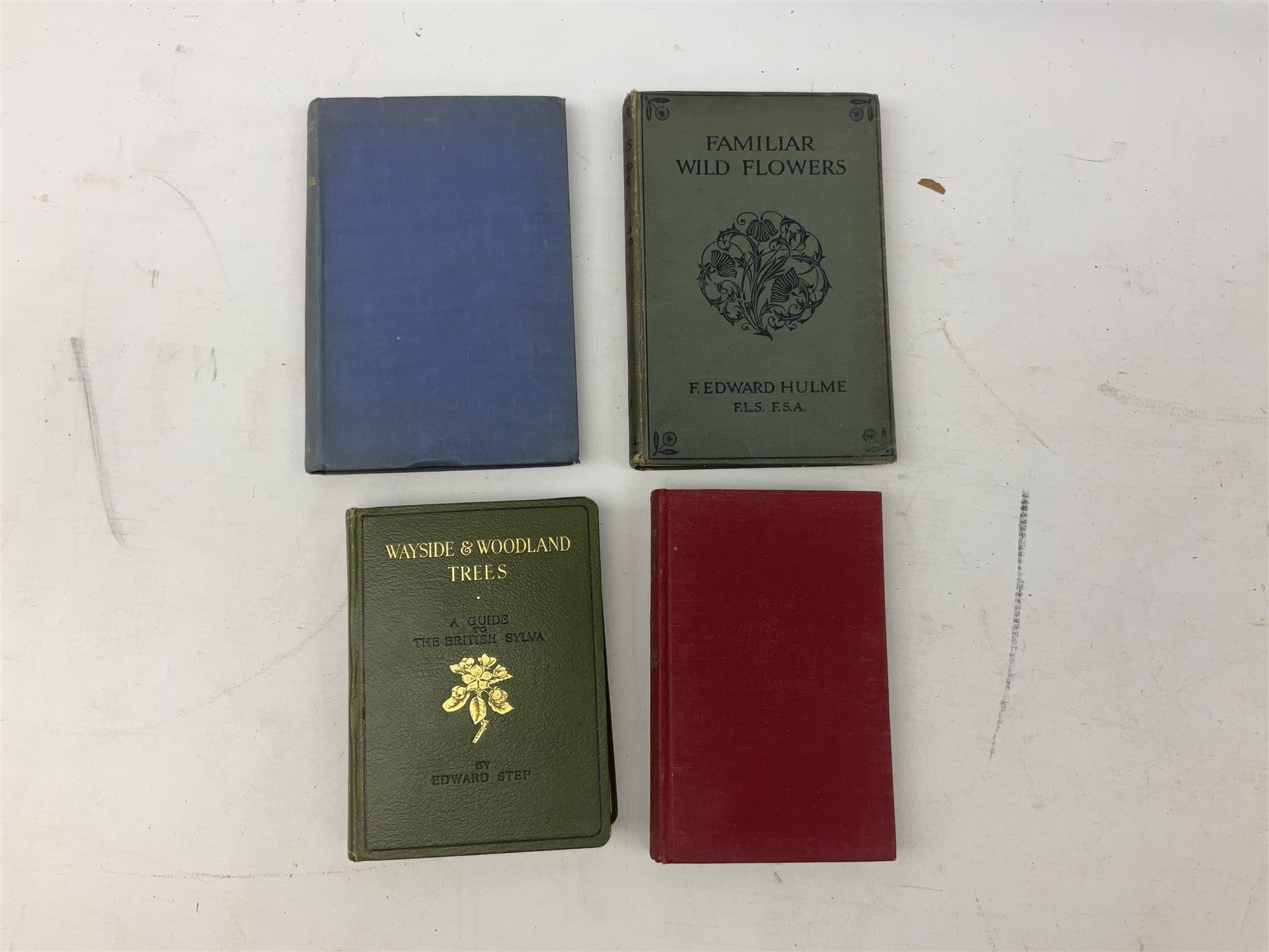 The Felix Annual 'the comic adventures of felix the film cat', The Japhet & Happy book , Hulm, Edward; Familiar Wild Flowers, with 40 coloured plates and other books