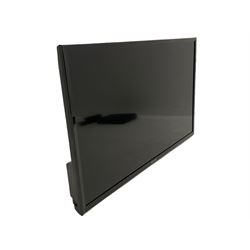 Panasonic 32 inch TV with DVD player and wall bracket and CD rack including various CDs 