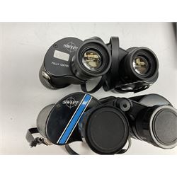 Eleven pairs of Swift binoculars, to include Greens 8x40, Saratoga 8x40, two pairs of Newport Mk II 10x50, Newport 10x50, Saratoga Mk II 8x40, Audubon 8.5x44, etc, 