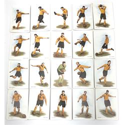 Football - Hull City - set of twenty trade cards 1950s including Raich Carter, Bill Bly etc