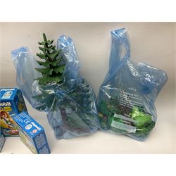Playmobil - thirteen boxed figures including two Sports Action in unopened boxes; and a large quantity of unboxed figures and accessories