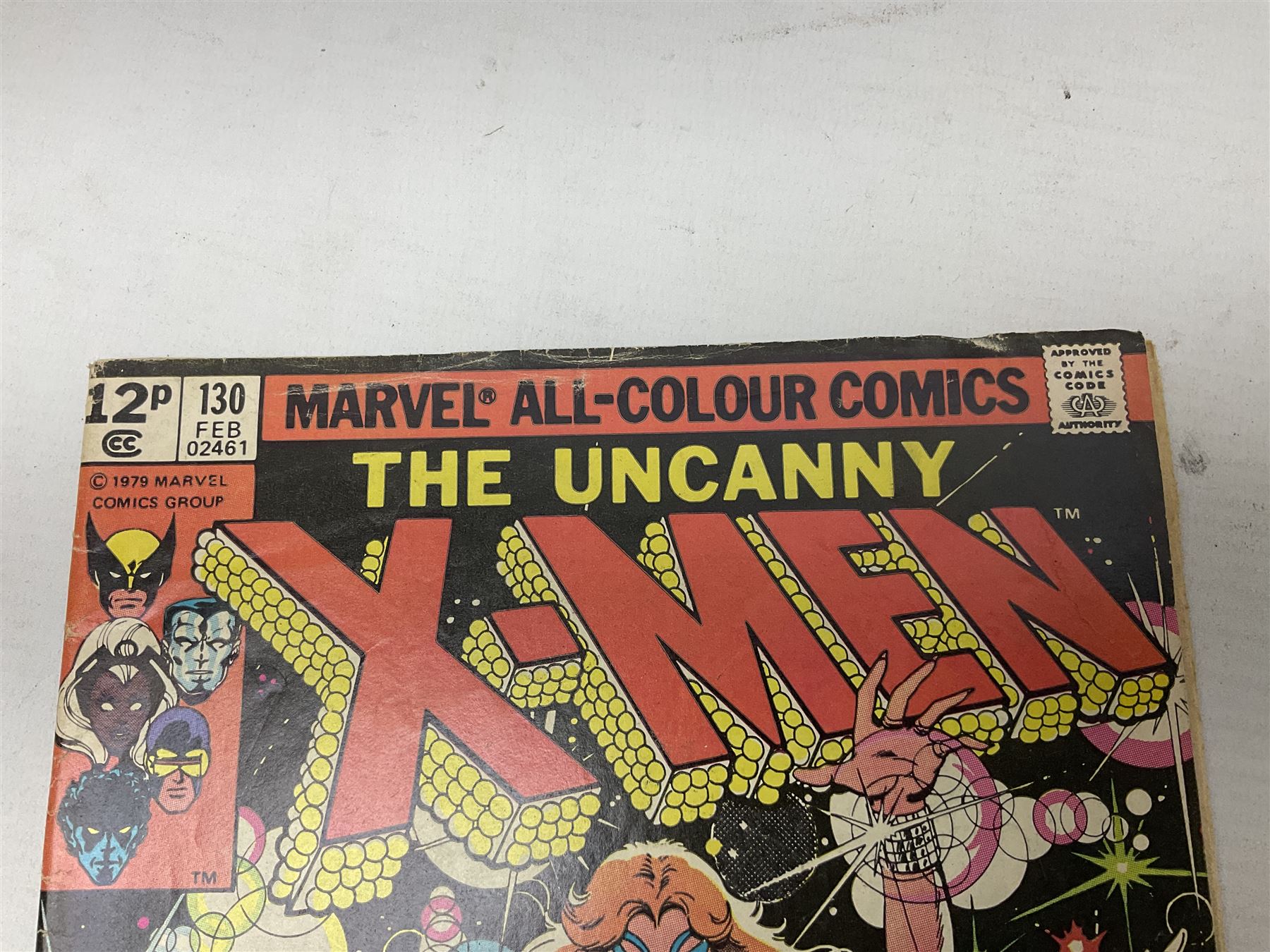 The Uncanny X-Men Marvel comics (1979-1980) Nos 130, 131 & 132, all British 12p price variant direct editions (3)
