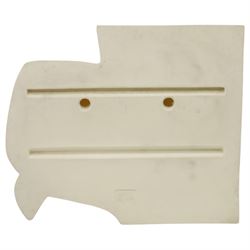 Modern fibreglass wall relief - after the east frieze of the Parthenon, depicting draped figures from the Panathenaic procession in low relief