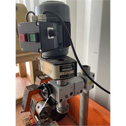 Minilor TR-1 metal lathe with three jaw self centring chuck, mounting plate - THIS LOT IS TO BE COLLECTED BY APPOINTMENT FROM DUGGLEBY STORAGE, GREAT HILL, EASTFIELD, SCARBOROUGH, YO11 3TX