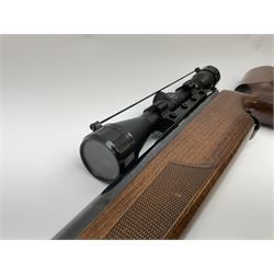 Air-Arms TX200 .22 underlever air rifle with Hawke telescopic sights, serial no.047630, L98.5cm overall