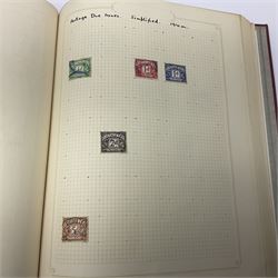 Queen Victoria and later Great British and World stamps, including imperf penny reds, perf penny reds, 1873-80 three pence stamps, 1883-84 two shillings and sixpence, various fiscal and revenue stamps, King George VI ten shilling dark blue used block of four, Aden, Antigua, Australia, Bahamas, Barbados, Basutoland, Bermuda, British Guiana, British Honduras, British Solomon Islands, Burma, Ceylon, Falkland Islands, Heligoland etc