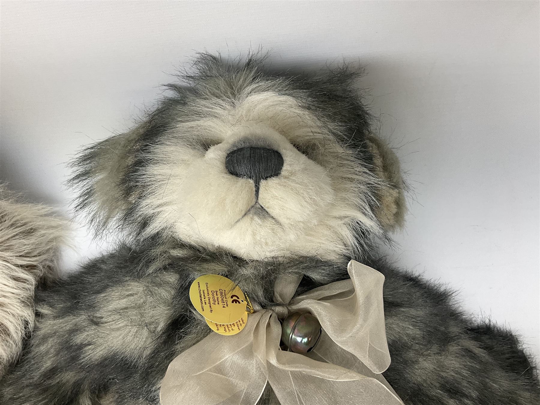 Two large Charlie Bears - 'Donnie' CB614893 and 'Dorothy' CB604814; both with tags; H61cm (2)