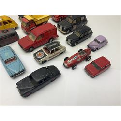 Corgi - approximately forty die-cast models of various scales to include ‘On the Move’ CC11406 and CC11407, both boxed; Renault 16, Ford Consul Classic, Vanwall Racing Car etc 