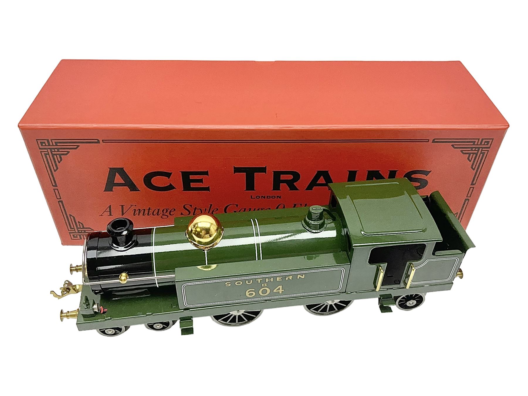 Ace Trains '0' gauge - Southern 4-4-2 tank locomotive No.604; in 4-4-4 box with packaging