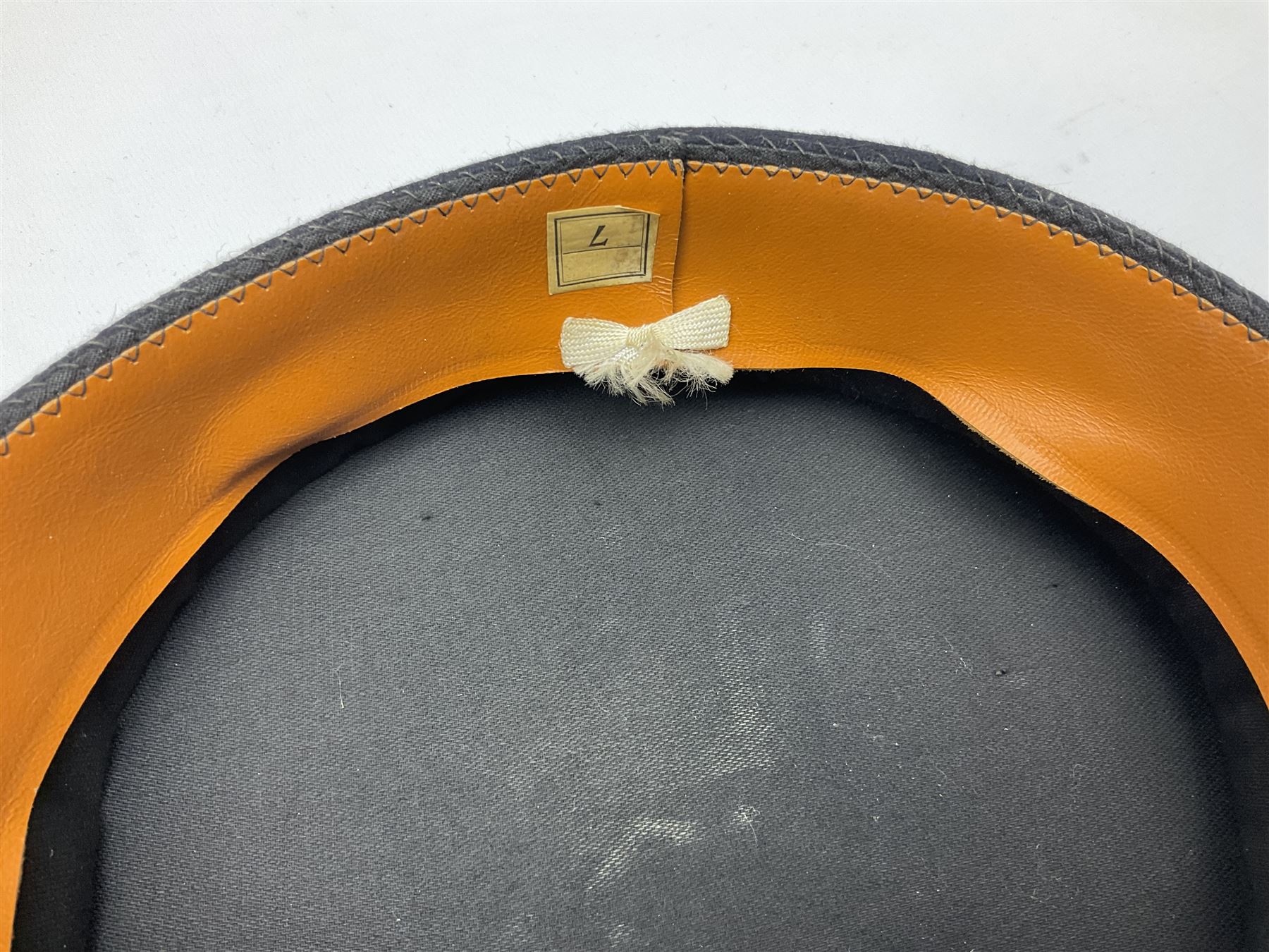  Hull City Police - Christys London helmet with king's crown night plate and a peaked cap (2)  