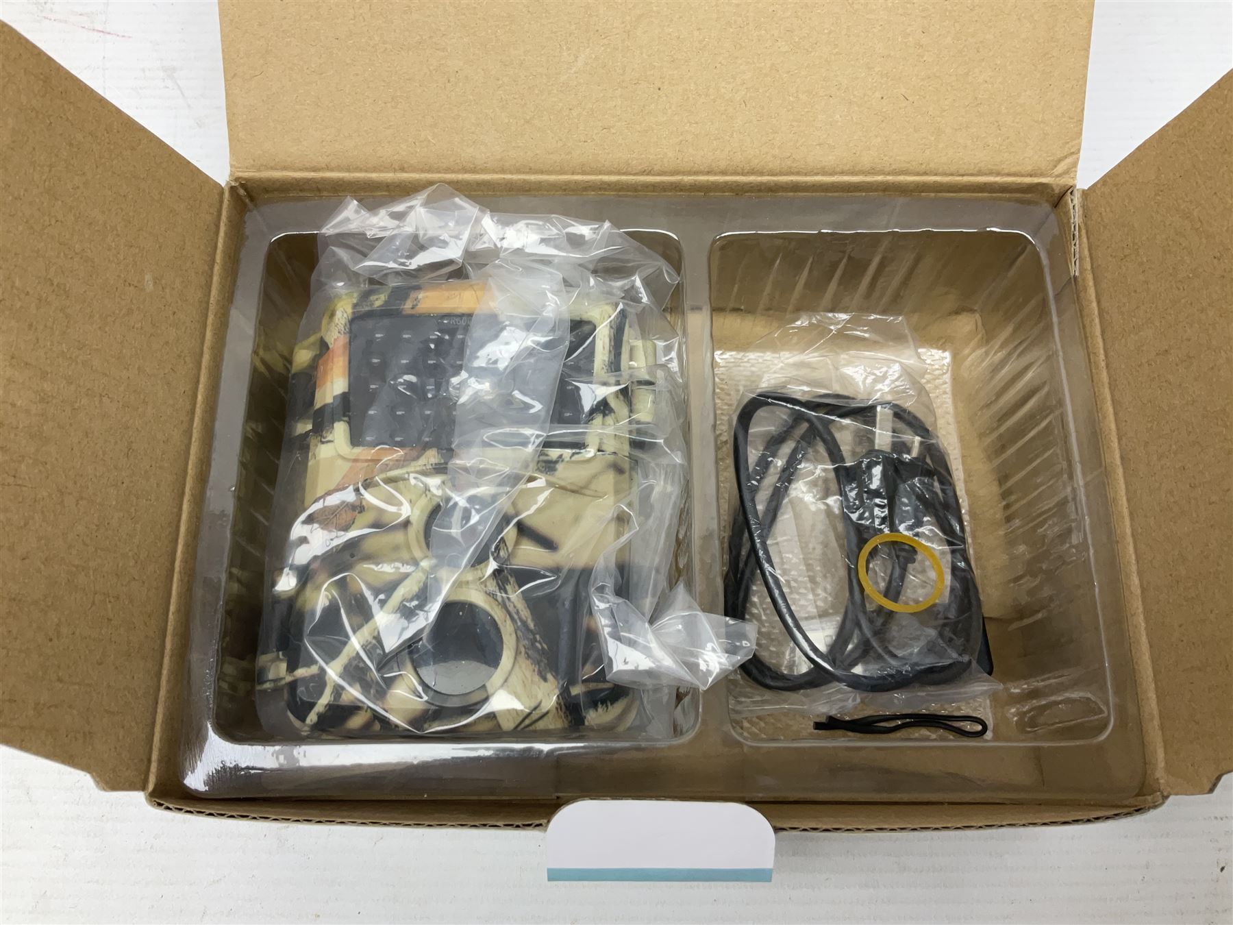 Four shooting accessories - Riflescope 3-9 x 50 scope; Digital Trail Camera; Megaorei M3 night sight add on; and Logan Gun Lamp; all boxed (4)