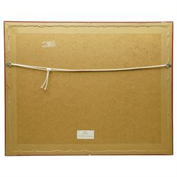 Colin See-Paynton (British 1946-): 'Yr Wyddfa and Crib Goch' Wales, watercolour signed, titled on artist's label verso 34cm x 52cm