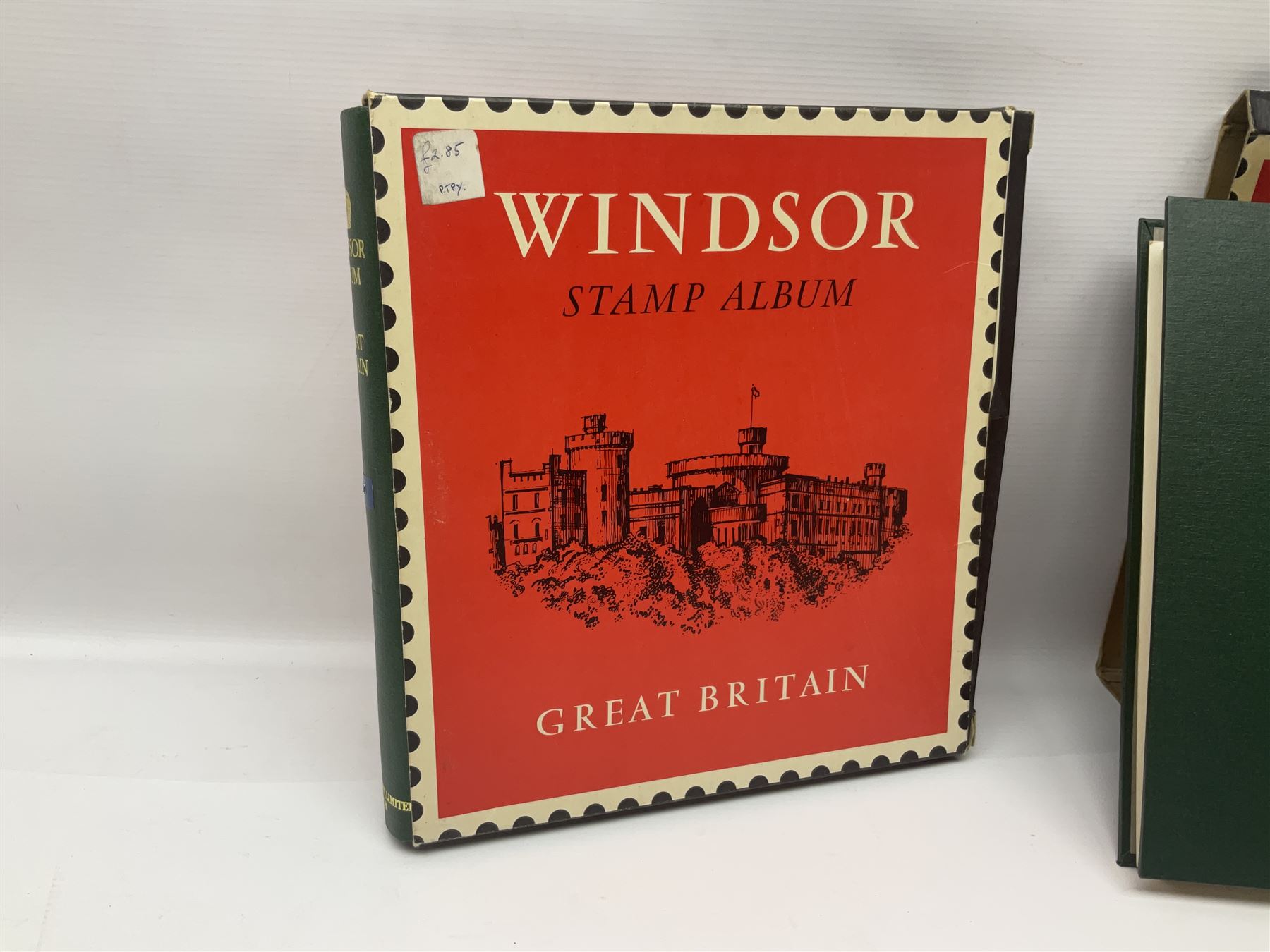 Mostly Queen Elizabeth II Great Britain and Isle of Man stamps including mint examples, housed in various albums, stockbooks and loose, in one box