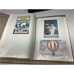 Stamps including Royal Mail PHQ cards, air mail covers, first day covers, Queen Elizabeth II pre decimal stamps etc, in various albums and loose, in one box