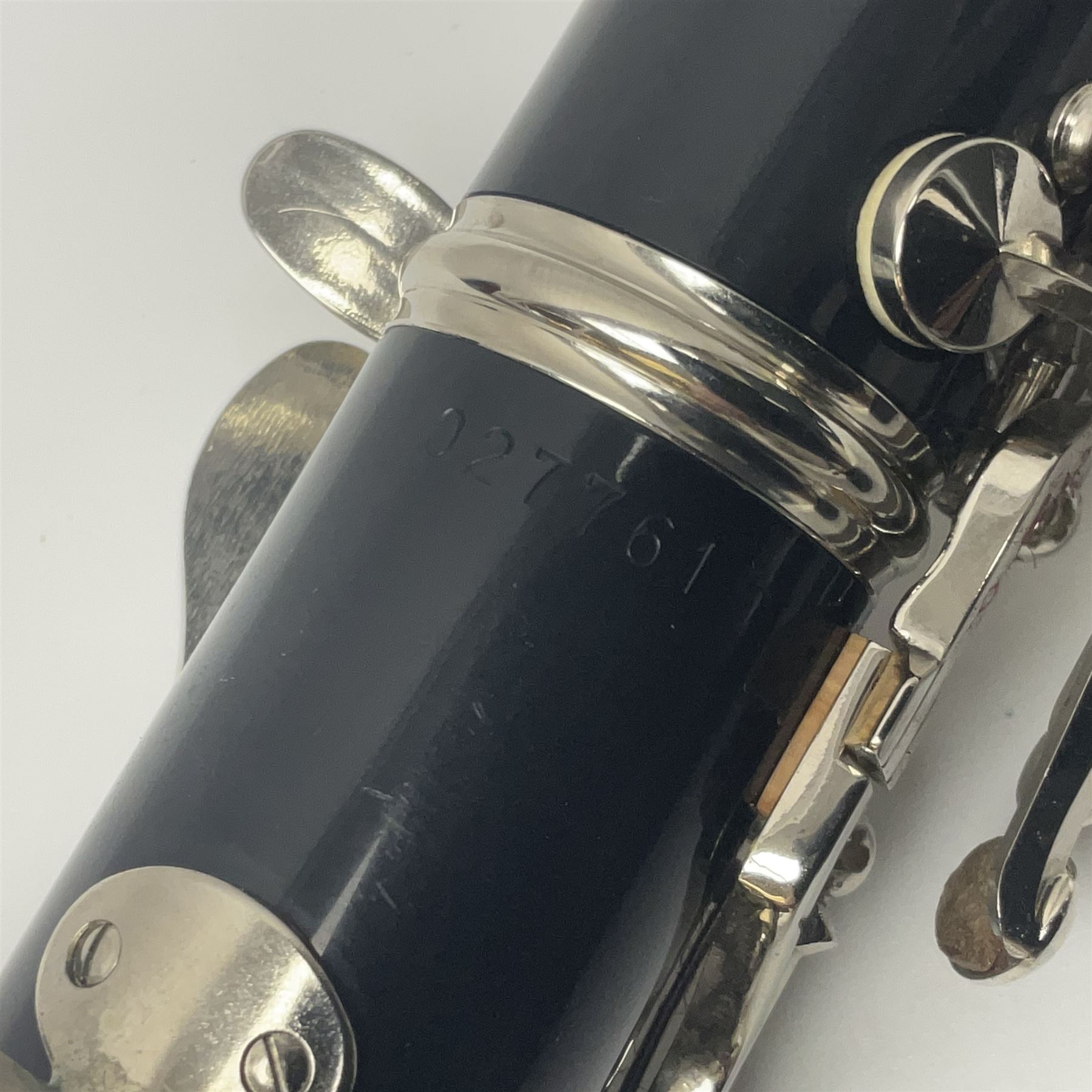 Yamaha 26II five-piece clarinet, serial no.027761; in fitted case with accessories