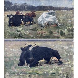 José Weiss (British 1859-1919): Cattle R