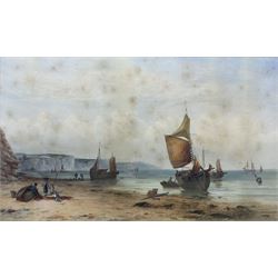 John Francis Branegan (British 1843-1909): 'Near Broadstairs', watercolour signed and titled 43cm x 71cm 
Provenance: private collection, purchased David Duggleby Ltd 15th June 2009 Lot 83