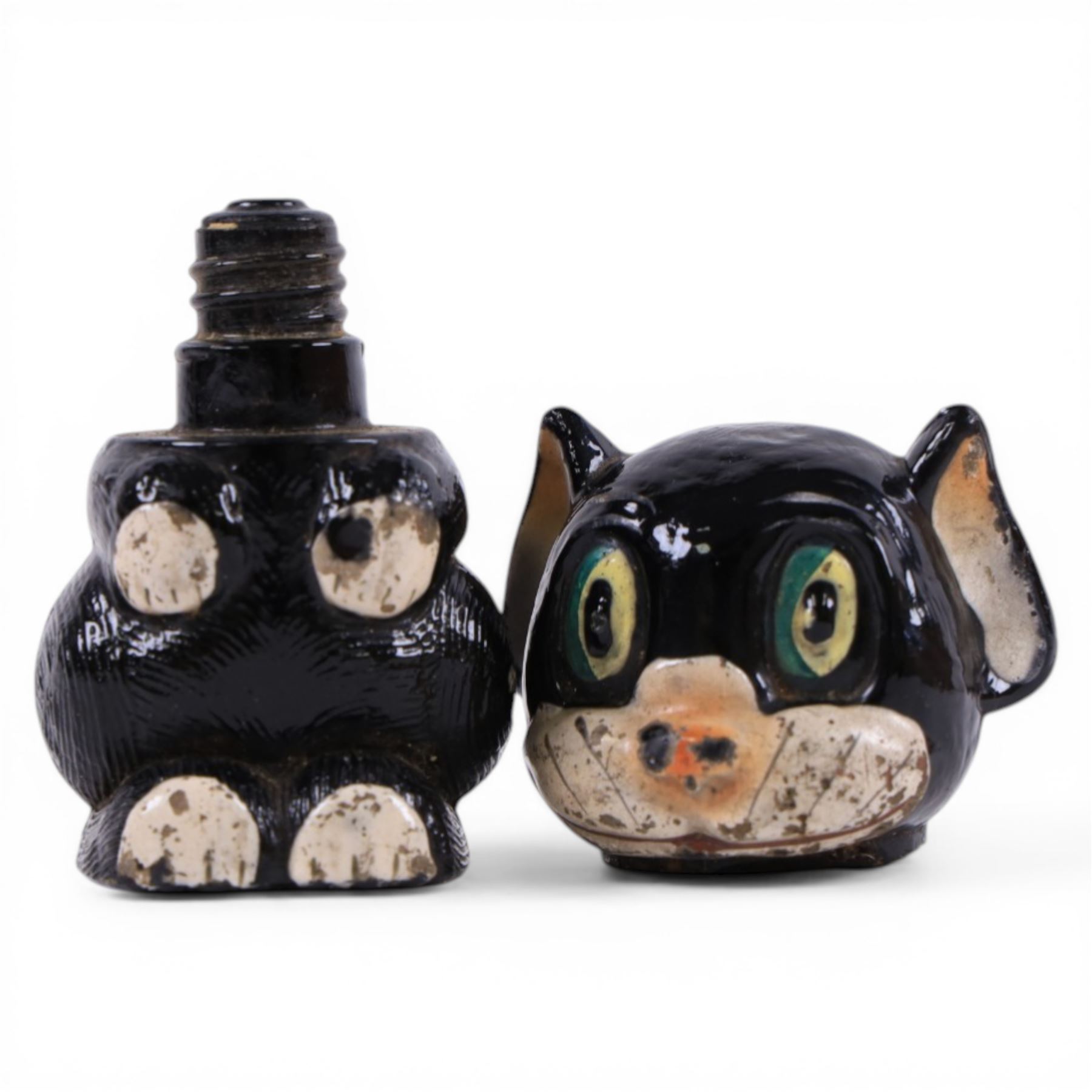 Rosenthal figure Madonna, together with Potter & Moore perfume bottle and Bernard Bloch maid 