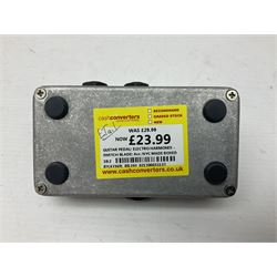 Electro Harmonix Nano Holy Grail guitar pedal and an Electro Harmonix Switch Blade channel selector