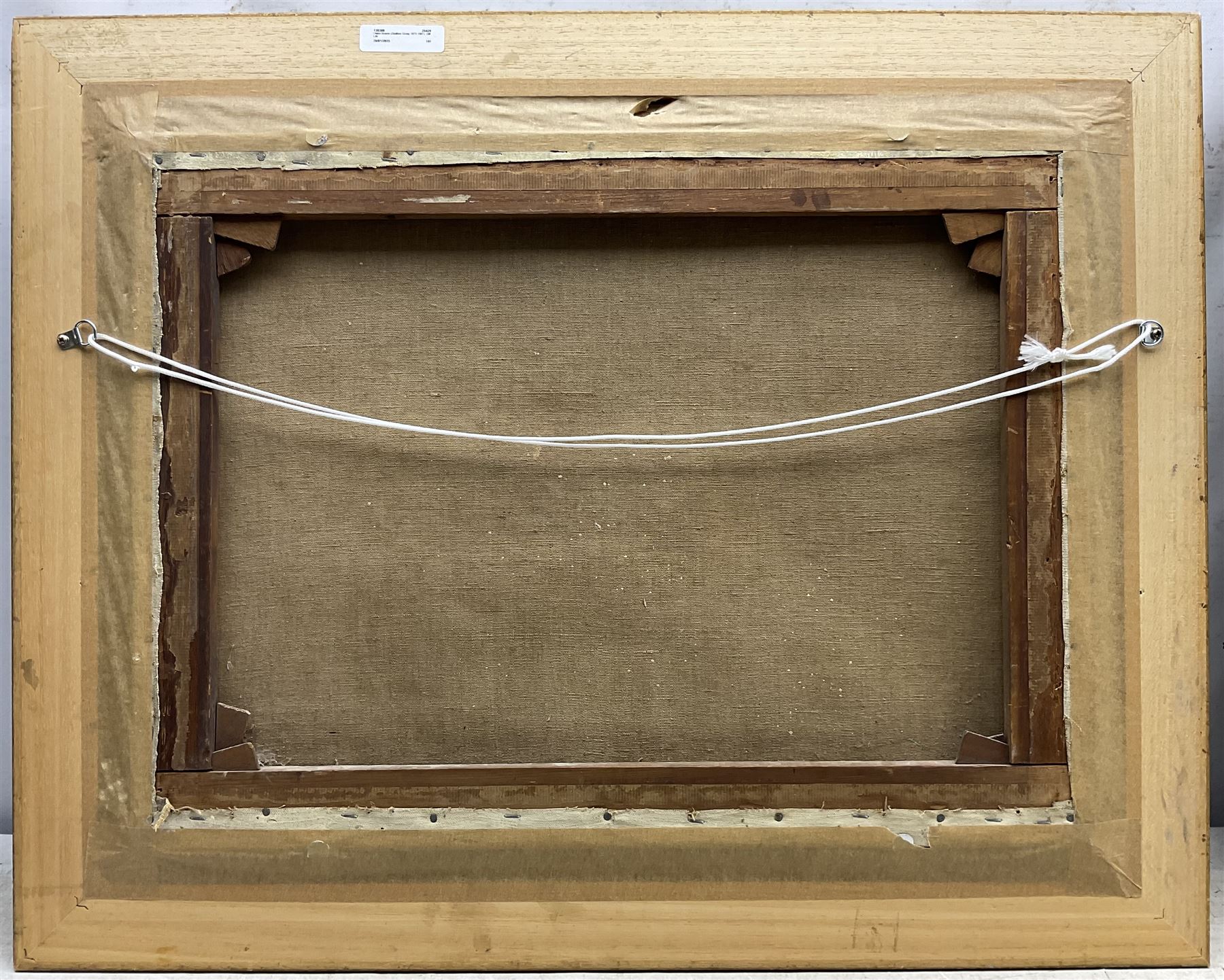 Owen Bowen (Staithes Group 1873-1967): Still Life of Red and White Roses in a Jug, oil on canvas signed 45cm x 60cm