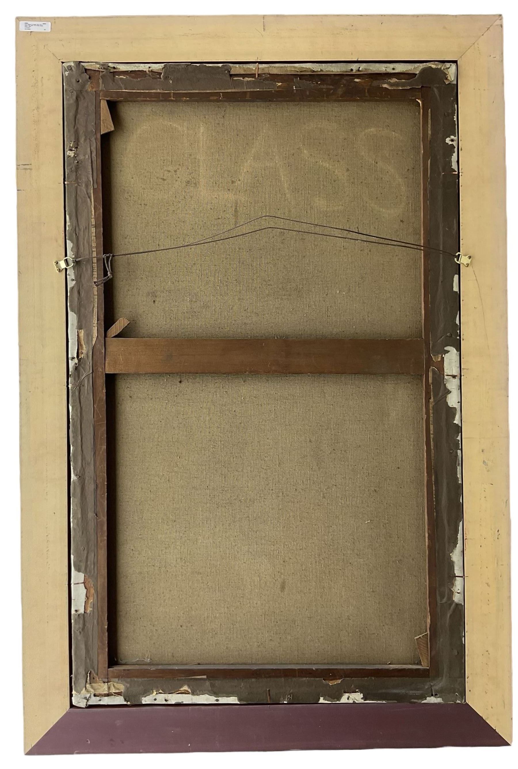 Harry Windsor-Fry (British 1862-1947): A Noise on the Stairs, oil on canvas signed 109cm x 66cm 
Provenance: private collection, purchased David Duggleby Ltd 4th November 2006 Lot 37; from the estate of Edward Henry Carson, Baron Carson (1854-1935)