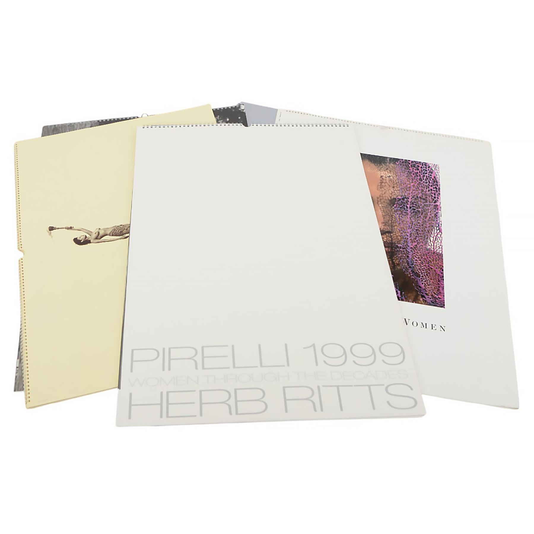 Six Pirelli calendars, comprising 1990, 1991,1992, 1994, 1999 and 2003