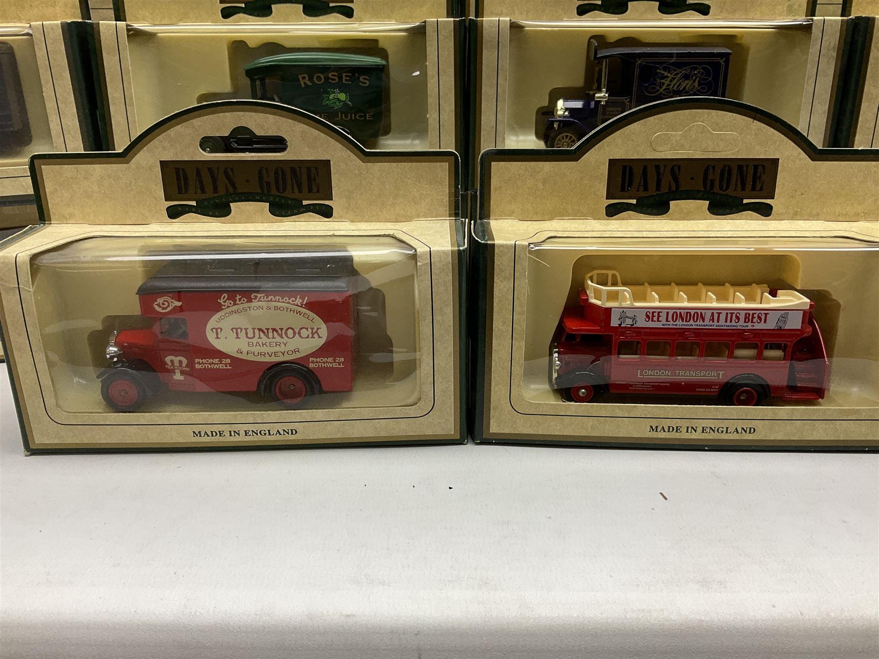 Fifty-six Lledo/ Days Gone die-cast models, all boxed (56)