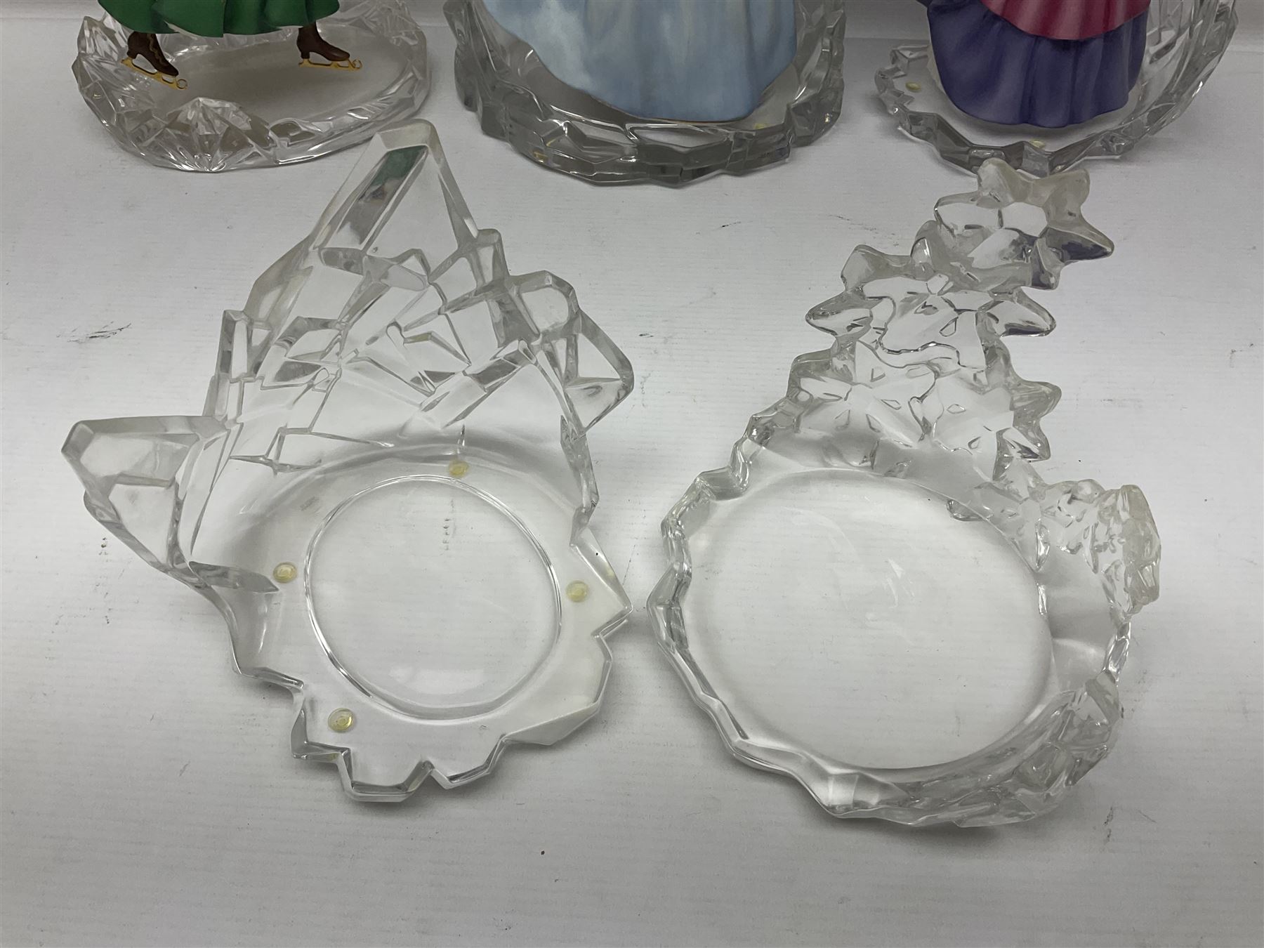 Eight Franklin Mint figures, including Sleeping Beauty, Vienna Waltz, Princess of Glass Mountain, Princess of the Ice Palace etc 