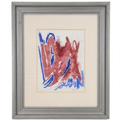 Narciso Debourg (Venezuelan 1925-2022): Untitled Abstract, watercolour signed and dated '51, 33cm x 25cm
Provenance: with Tessier-Sarrou & Associés, Drouot, Paris, France 1st December 2018, Lot 201

 
