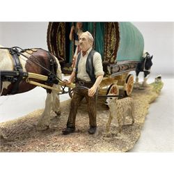 Border Fine Arts, Arriving at Appleby Fair,  B0402 by Ray Ayres, L52cm