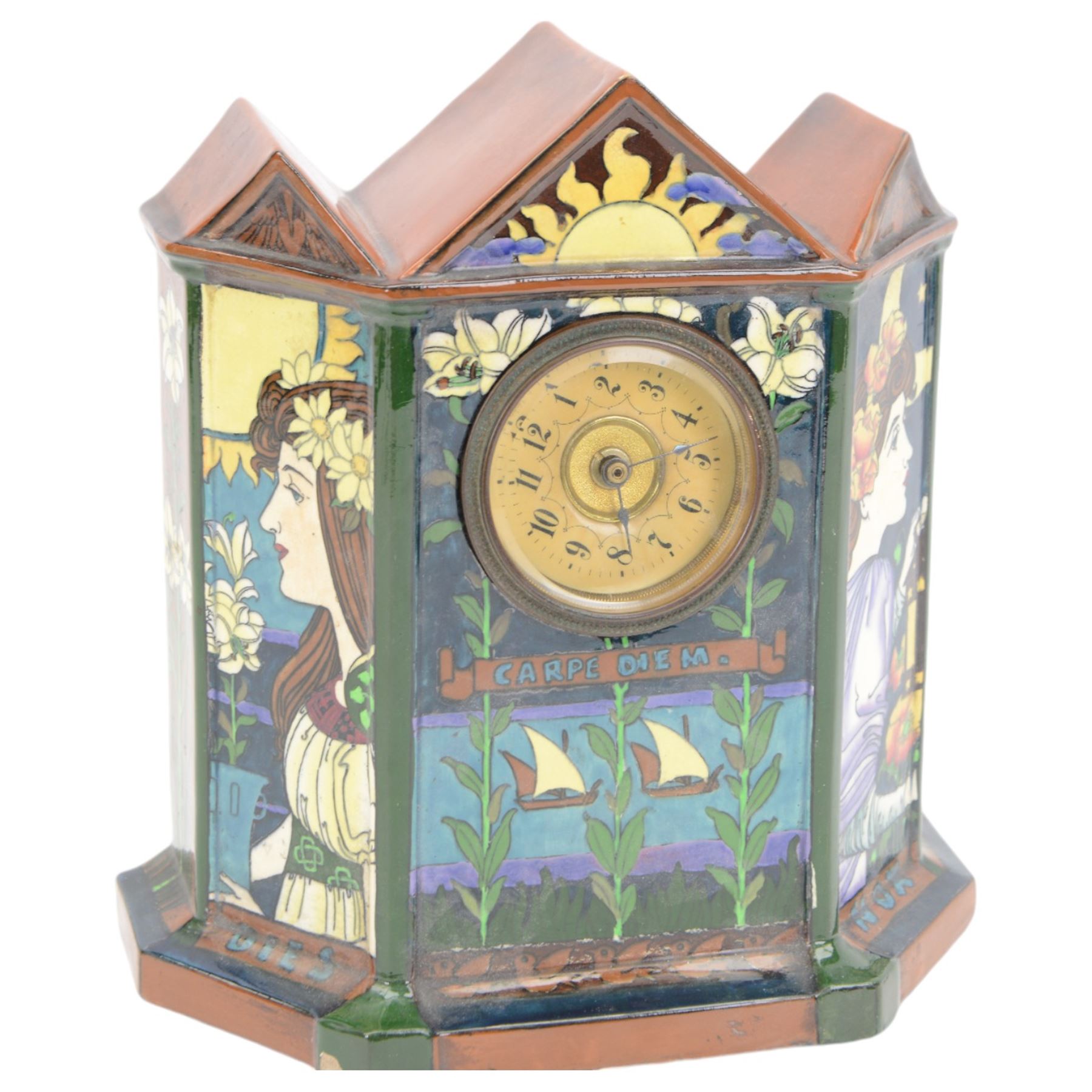 Frederick Rhead Clock Frederick Rhead for Foley | Ceramics | 122493