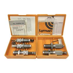 Two sets of reloading dies by Lyman comp