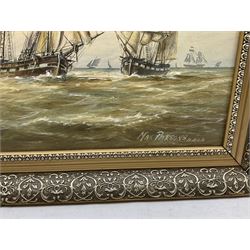 Max Parsons ARCA (British 1915-1998): 'Bridlington', oil on bard signed and titled 34cm x 58cm