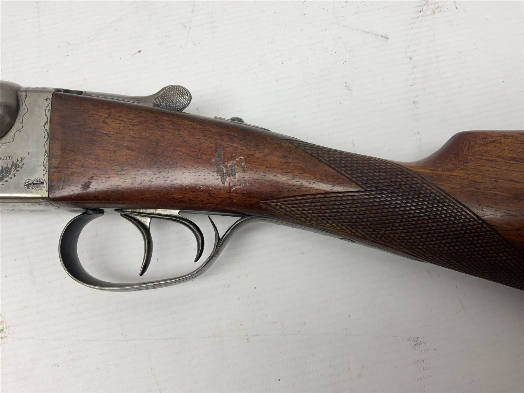 SHOTGUN CERTIFICATE REQUIRED – Spanish AYA 12-bore side-by-side double barrel boxlock ejector shotgun, 71cm(28