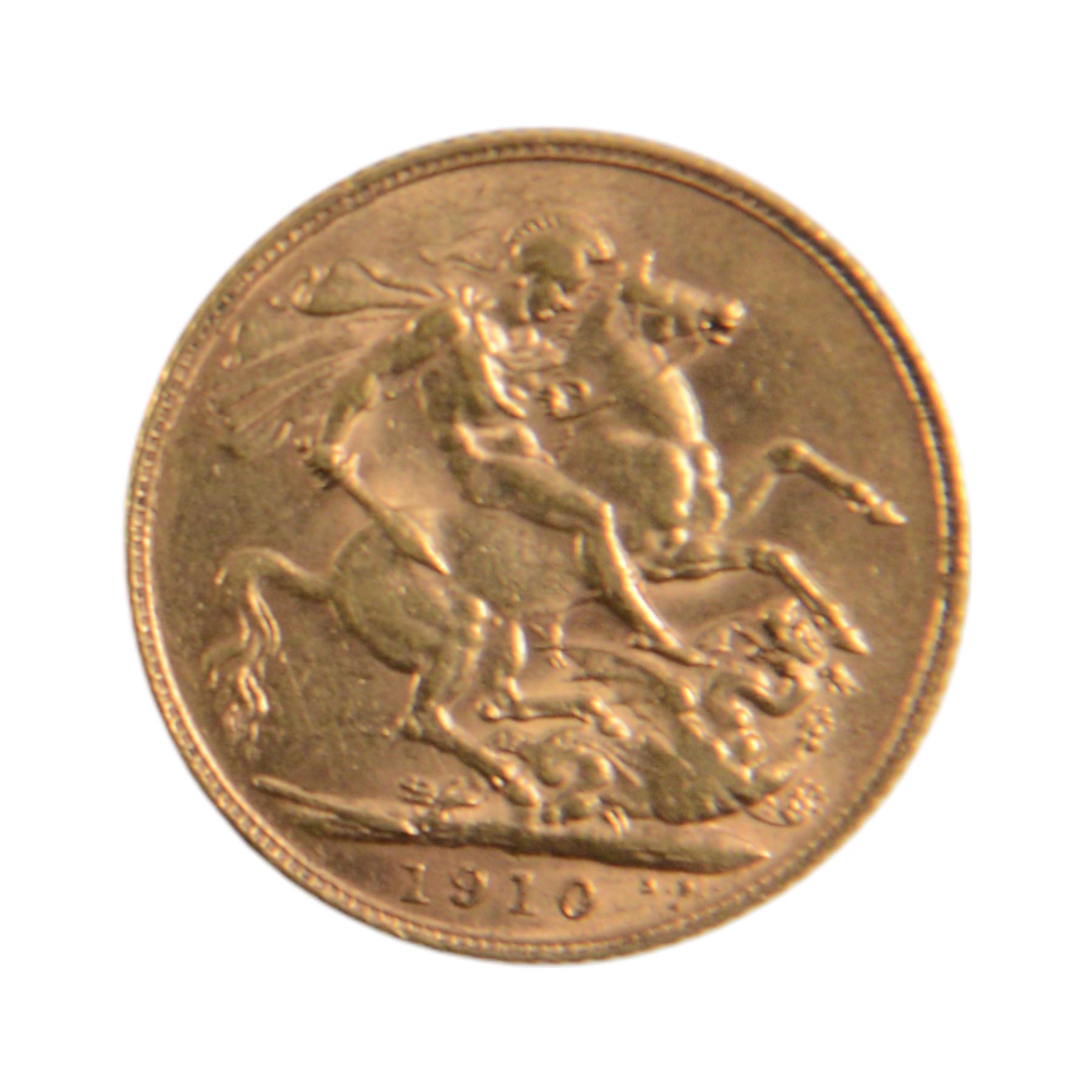 King Edward VII 1910 gold full sovereign coin