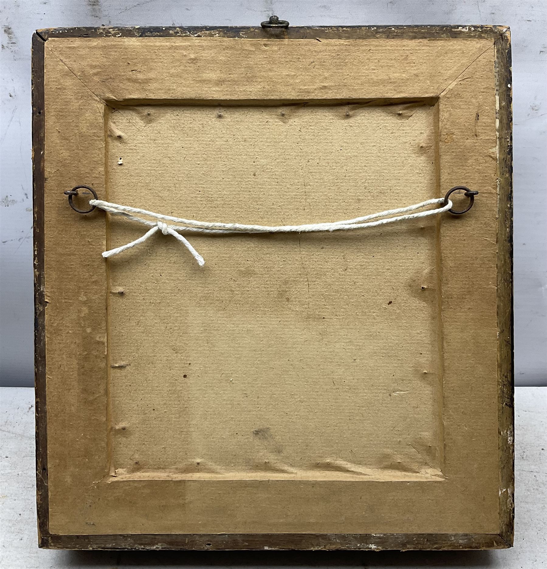 Ralph Reuben Stubbs (Scarborough 1824-1879): 'The Hermit', gouache signed and inscribed on the mount 15cm x 14cm