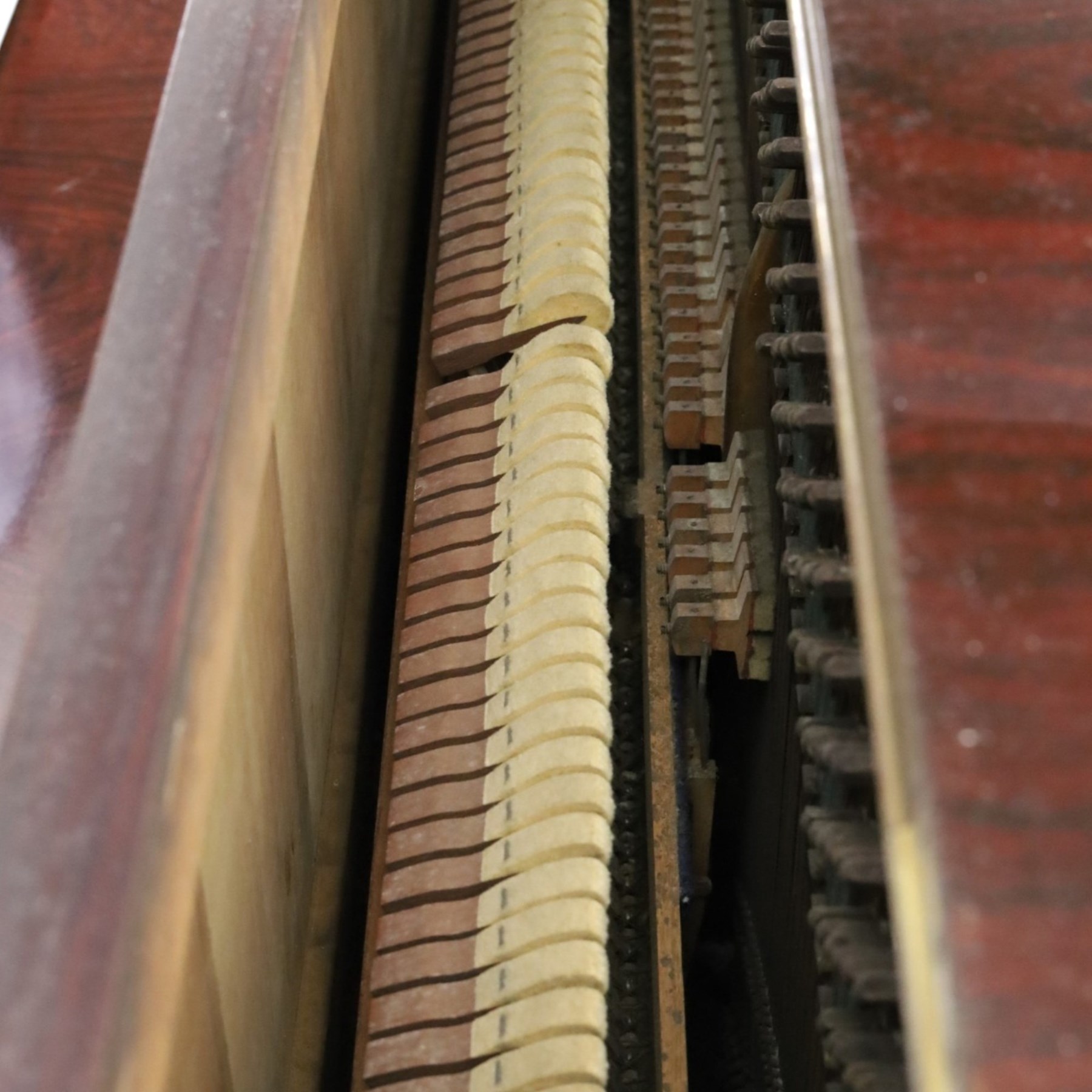 Edwardian C. Bechstein mahogany cased upright piano, with ivory keys and two pedals, serial no. 56533, H125cm, W146cm
This item has been registered for sale under Section 10 of the APHA Ivory Act