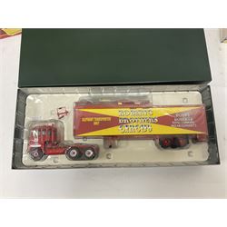 Corgi - Showman's Range 31012 Mickey Kiely Boxing Set; Premium Limited Edition The Greatest Show on Earth CC12606 Scammell Crusader Box Trailer Robert Bros.; limited edition 97893 A.E.C. Mercury Truck and Trailer J. Ayers; all boxed; together with large quantity of circus tickets, hand bills. flyers etc